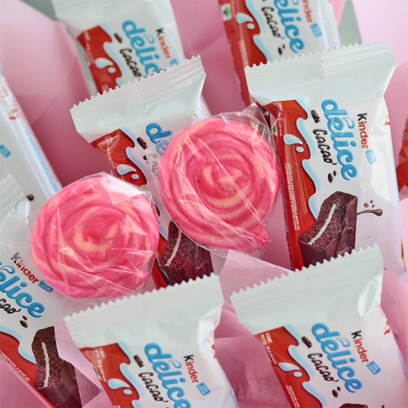 Kinder Delice Candy Bouquet