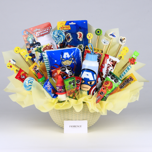 Captain America Candy Bouquet - Gift for Children