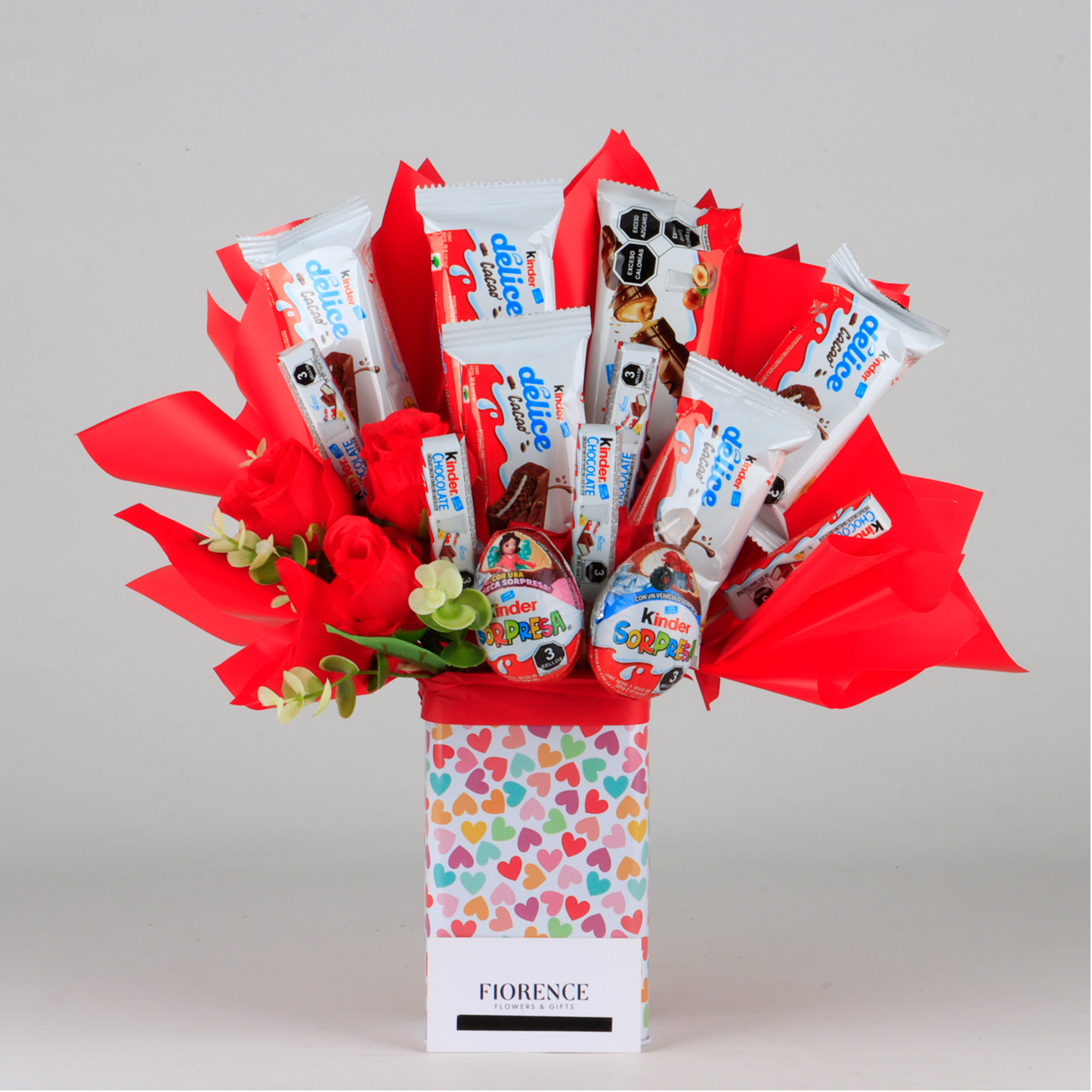 Candy Bouquet con Chocolates Kinder